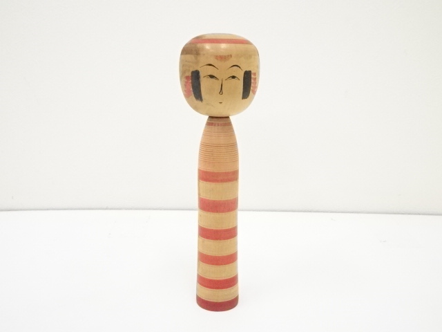 TRADITIONAL JAPANESE CRAFT / KOKESHI DOLL (25.5 cm)/ ARTISAN WORK